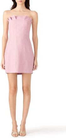 Steve Madden Luciella Strapless Minidress in Mauve Shadows at Nordstrom Rack, Size X-Large