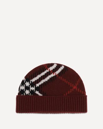 Burberry Cappello Beanie in cashmere Woman UNI