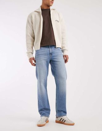 Cotton On Jeans dritti ampi blu