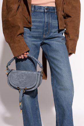 Chlo&eacute; Marcie Mini Shoulder Bag, Womens, Blue