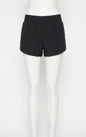 Z Supply Womens Sprinter Running Shorts In Black