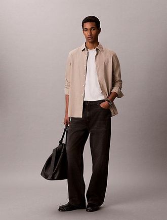 Calvin Klein Camiseta de algod&oacute;n supima