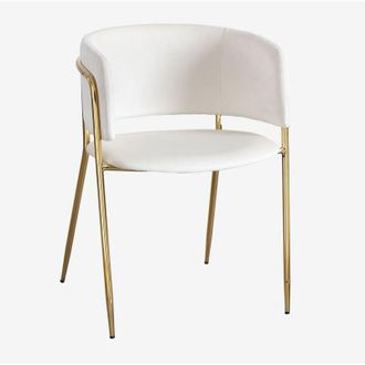 Sklum Sklum - Pack De 4 Sillas De Comedor Tapizadas Nalon