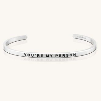 Mantra Youre My Person bracelet in Outside - Silver at Nordstrom