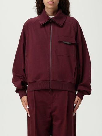 Brunello Cucinelli Sweatshirt BRUNELLO CUCINELLI Woman color Burgundy