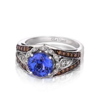 Le Vian Ladies Blueberry Tanzanite Rings set in 14K Vanilla Gold