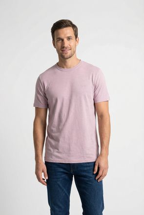 Boss Orange by Hugo Boss T-Shirt BOSS ORANGE Tegood, Herren, Gr. 4XL, light, pastel lila539, Single Jersey, Obermaterial: 100% Baumwolle, regular fit normal, Rundhals, eingese