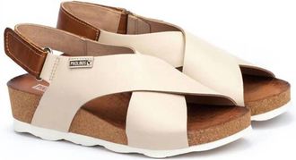 Pikolinos Womens Mahon Sandals In Marfil