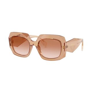Prada Sunglasses, female, Brown, Size: 54 MM B23S Sunglasses