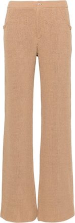 Aya Muse Aries Straight Trousers - Womens - Cotton/Polyamide