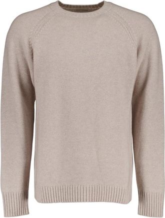 Autore Maglia Gable - Heren - Ronde hals truien - Beige - M - Wol - Truien & Vesten