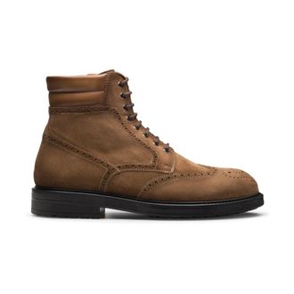 Magnanni Mercio Wingtip Boot - Heren - Schoenen - Bruin - Maat: 43 EU Leer
