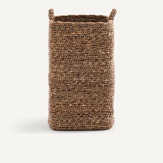 AM.PM Gevlochten mand van waterhyacint, groot model, RAGA