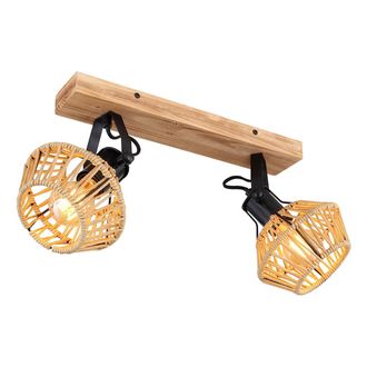 Globo Lighting Foco - Valli - Marr&oacute;n - Metal - Foco De Superficie - E27 - Globo