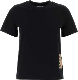 Burberry Black Crew Neck T-Shirt