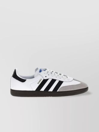 adidas leather low-top sneakers