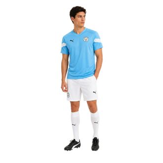 Puma Unisex trainingsshirt voor volwassenen van Manchester City FC (Blauw)