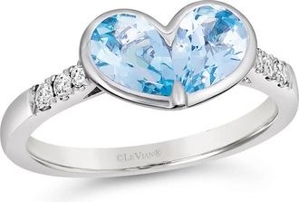 Le Vian Ladies Heart Shape Rings set in 14K Vanilla Gold