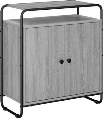 vidaXL Aparador Sonoma Gris 68 X 35 X 75 Cm Madera De Ingenier&iacute;a Vidaxl