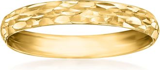 Canaria Canaria 10kt Yellow Gold Quilted Ring