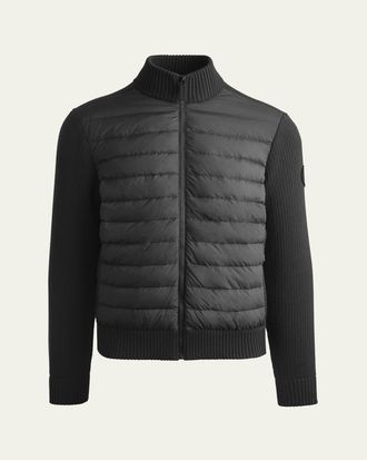 Canada Goose Mens Hybridge Knit Jacket