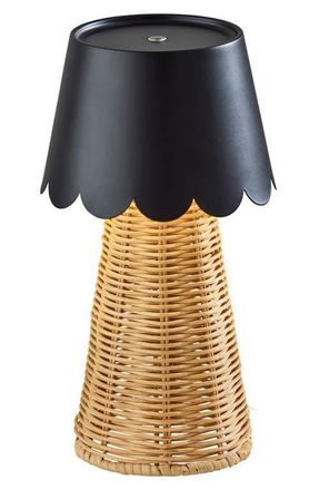 Adesso Tory LED Cordless Table Lamp in Black at Nordstrom