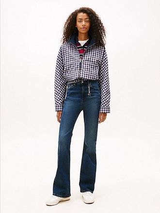 Tommy Hilfiger Vaqueros Sylvia acampanados de talle alto