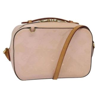 Louis Vuitton Pre-owned Cross Body Bags, female, Pink, Size: ONE SIZE Pre-owned Leather Cross Body Bag
