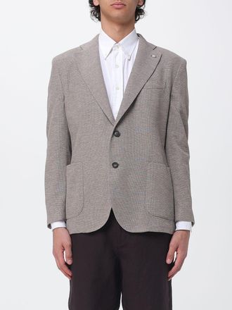 Manuel Ritz Blazer a monopetto in poliestere Manuel Ritz