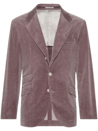 Brunello Cucinelli Blazer monopetto - Viola