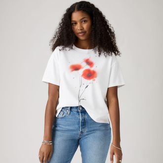 Levi's Graphic Vintage Tee - Womens - XS - White