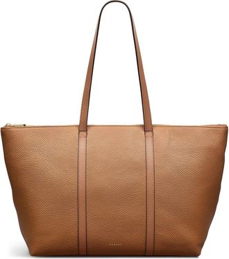 Radley London Lynton Large Leather Tote in Chai at Nordstrom Rack