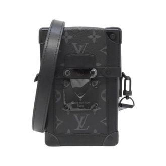 Louis Vuitton Pre-owned Monogram Eclipse Vertical Trunk Wearable Wallet Shoulder Bag - Heren - Pre-owned - Zwart - Maat: ONE Size
