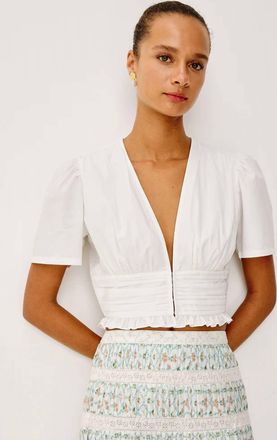 Rails Olympia Casual Daytime Blouse In White