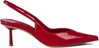 Le Silla Pumps Vivienne con cinturino posteriore - Rosso