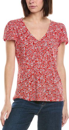 CeCe by Cynthia Steffe Cece V-Neck Tulip Sleeve Knit Top