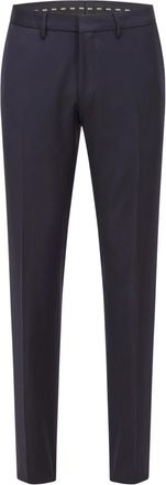 HUGO BOSS Elegante Kostuumbroek - Heren - Nette broeken - Blauw - 3XL - Broeken