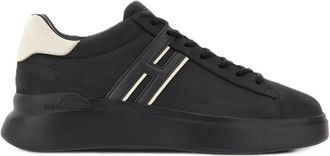Hogan H580 Sneakers - Heren - Sneakers - Zwart - 44 EU - Leer - Schoenen