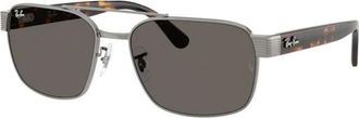 Ray-Ban unisex, Accessoires, Grijs, Maat: 58 MM