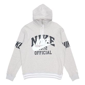 Nike Mens Nike Large Logo Printing Loose Gray DD6169-050