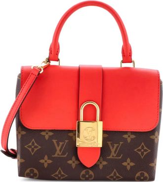 Louis Vuitton Locky Handtas Monogram canvas met leren BB tas - Rood