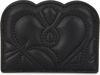 Alexander McQueen Portemonnees Kaarthouders - Dames - Portefeuilles - Zwart - ONE Size - Accessoires