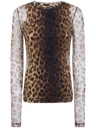 Sportmax Zebu Mesh Top