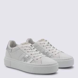 Hogan Leather Low-Top Sneaker - White