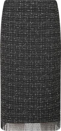 Twinset Falda midi - Skirts - Mujer - Negro - M