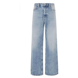 Diesel Dames, Jeans, Blauw, Maat: W23 Katoen