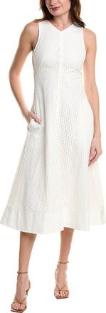 Proenza Schouler Juno Eyelet Midi Dress