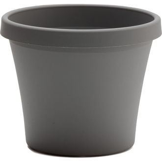 Bloem Terra Pot Planter 12 Charcoal Durable Resin Pot, 3.5 Gallon in Gray at Nordstrom