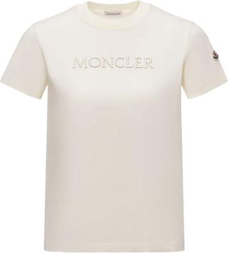 Moncler Off White Logo T-shirts