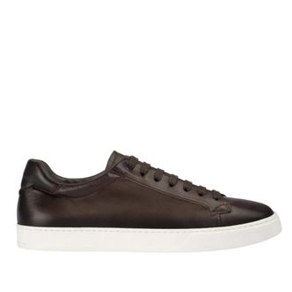 Doucal's Sneakers, male, Brown, Size: 10 1/2 US Morgan Sneaker